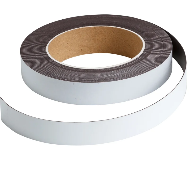 Brady - Magneetlabels - Herbeschrijfbare magnetische strips Write-on / Wipe-off op rol - MAGN TAPE WRITE ON/WIPE WH 25MMX10M - 225179 - 86225179 Betaalbaar