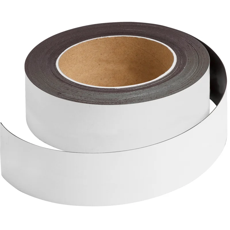 Beperkte Voorraad Brady - Magneetlabels - Herbeschrijfbare magnetische strips Write-on / Wipe-off op rol - MAGN TAPE WRITE ON/WIPE WH 50MMX10M - 225181 - 86225181