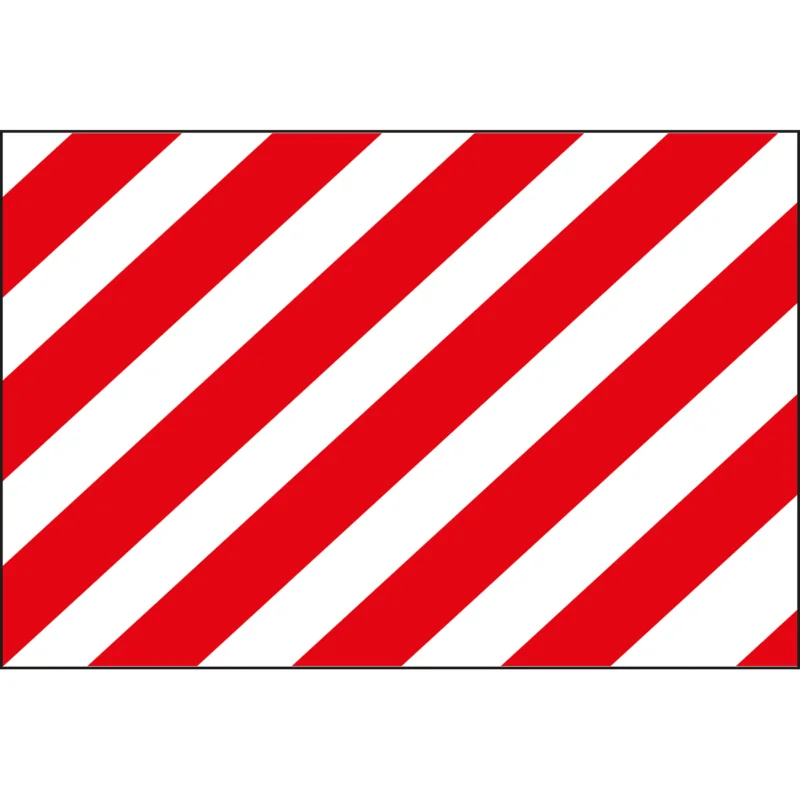 Brady - Logistieke markering - Waarschuwingsvlakken - WP- 11X16 RD/WH - 255322 - 86255322 Direct Beschikbaar