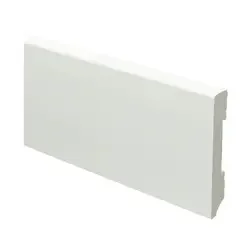 Weekendaanbieding Watervaste Kunststof Plint Recht 90x15 mm