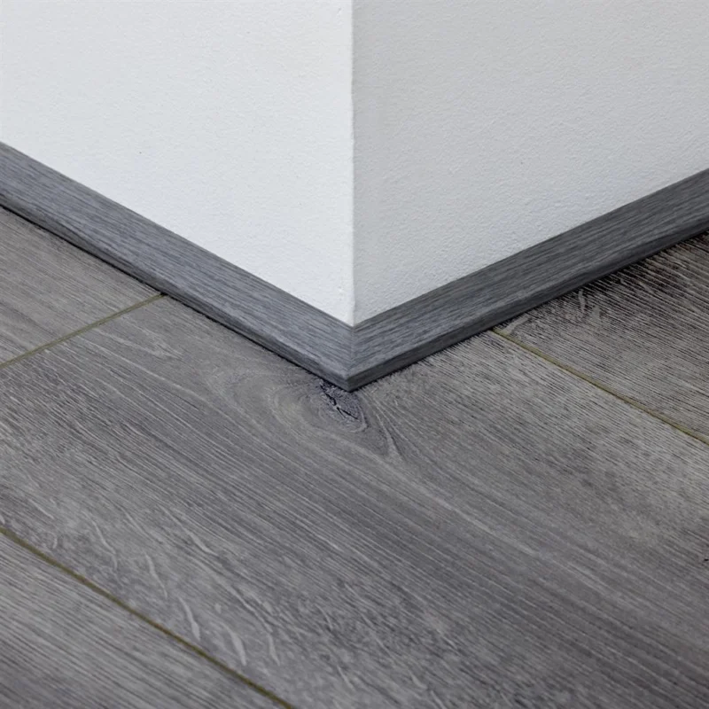 Bestseller Plakplint eiken antraciet 9914