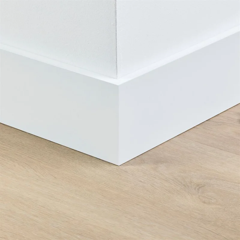 MDF plinten Amsterdam 120x15mm RAL9016 gelakt Korting