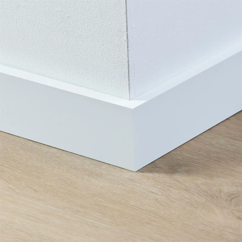 MDF plinten Amsterdam 70x15mm RAL9016 gelakt Koopje