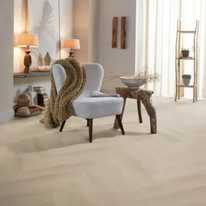 Seizoensaanbieding Ambiant Spigato Navaro Visgraat Beige 9611.7510.19 Visgraat Plak PVC