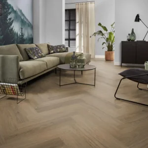 Ambiant Spigato Viranto Visgraat Light Brown 9030.1506.19 Visgraat Plak PVC Koopje