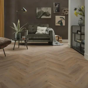 Rechtstreeks Van De Fabrikant Ambiant Spigato Vivero Visgraat Click Smoky 6412.2821.19 Visgraat Click PVC
