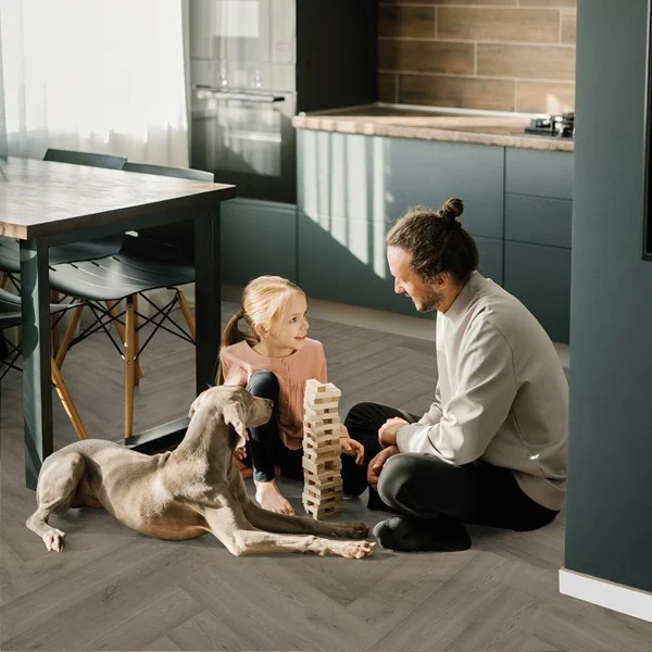 Premium Bodiax Fisk BP580 visgraat Windsor Oak 517 Visgraat Click PVC