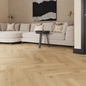 Castell Ultimate 890 Oak Cognac 293 visgraat plak PVC vloer Must-Have
