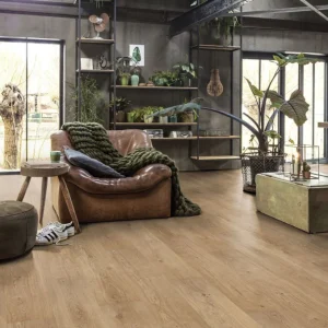Floorify Lange Planken Click Cognac F019T Plank Click PVC Merkproduct