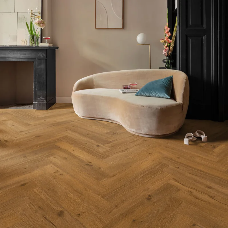 Fabrieksprijs Floorify Visgraat Ikura FG333 Visgraat Plak PVC