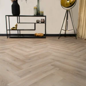 Gelasta Artline Visgraat Premium Oak Beige 1260 Visgraat Plak PVC Actieprijs