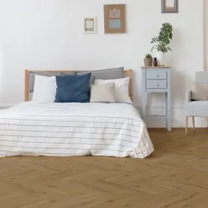 Gelasta Callisto Visgraat Natural Oak Dark 4200 Visgraat Plak PVC Nieuw