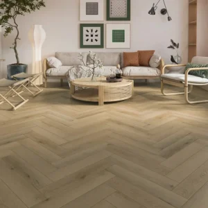 Gelasta Firmfit Visgraat Sierra Beige 6601 Visgraat Plak PVC Populair