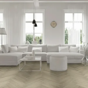 Finale Uitverkoop Hebeta Charente Visgraat Eiken Naturel 7760 Visgraat Plak PVC