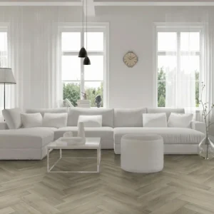 Hebeta Charente Visgraat Click Naturel Eiken Grijs 57745 Visgraat Click PVC Exclusieve Aanbieding