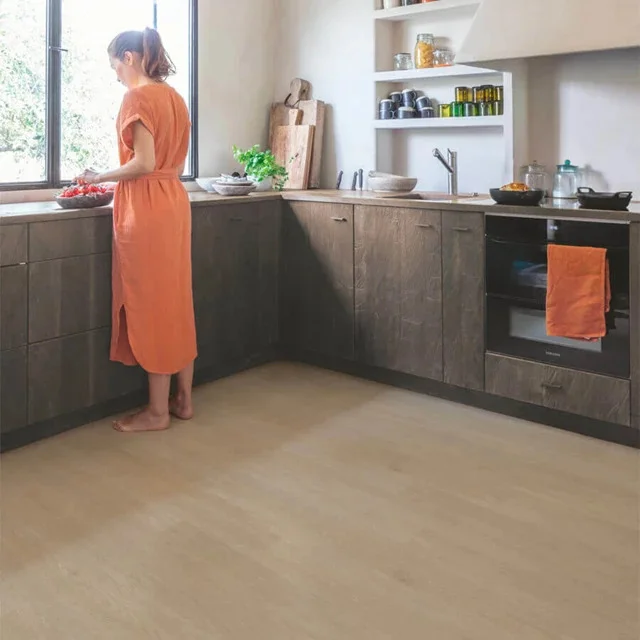 Direct Beschikbaar QuickStep Liv Satijn Eik Greige SGSPC20317 Plank Plak PVC