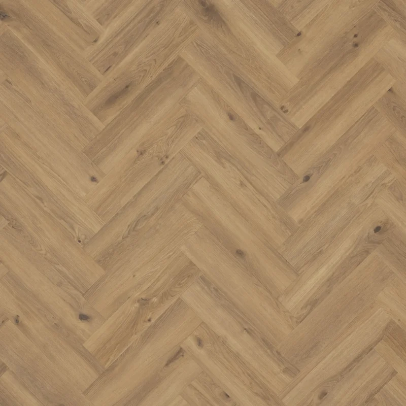 Goedkoop Tarkett ID Inspiration 55 Supernature visgraat 60x15cm Creek Oak Brown 24537043 Visgraat Plak PVC