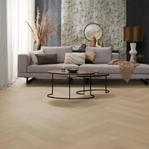 Populair VTwonen Herringbone Click Warm Natural 6209.7015.19 Visgraat Click PVC