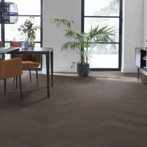 Goedkoop VTwonen Herringbone Click Charcoal 6209.7014.19 Visgraat Click PVC