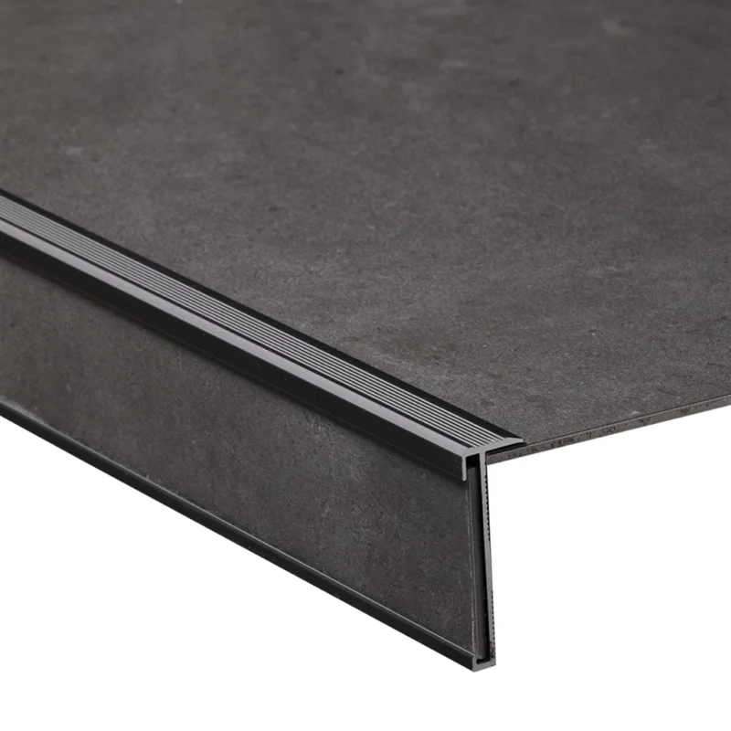 Co Pro Trapprofielset 4 stuks Zwart lengte = 130cm Tijdelijk Beschikbaar