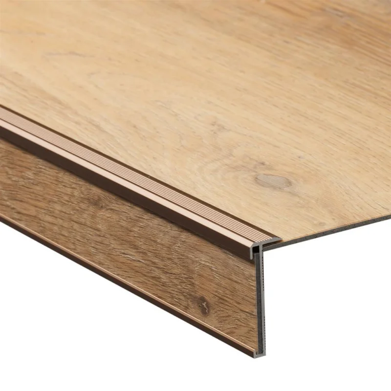 Exclusieve Aanbieding Co Pro Trapprofielset 4 stuks Brons lengte = 130cm