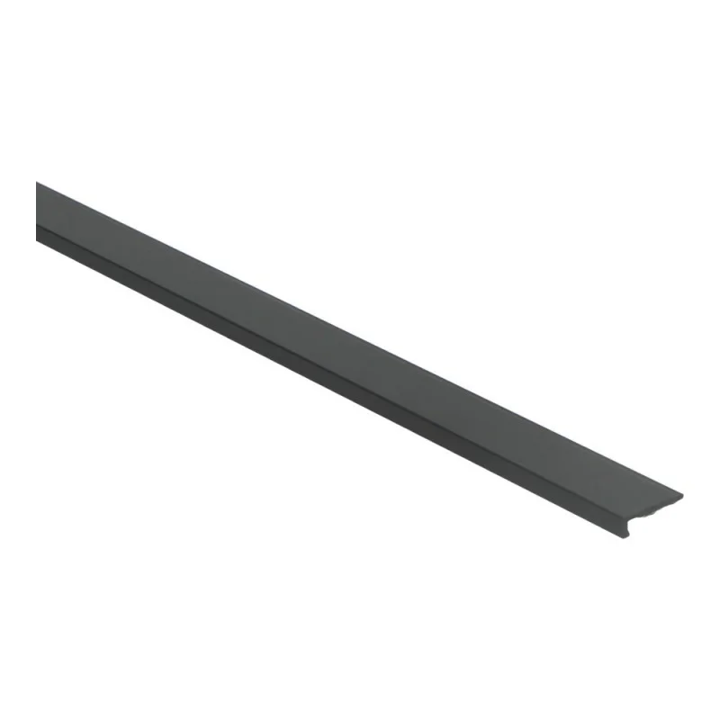 PPC Hoekprofielen click PVC 6x21mm Zwart click-pvc Finale Uitverkoop