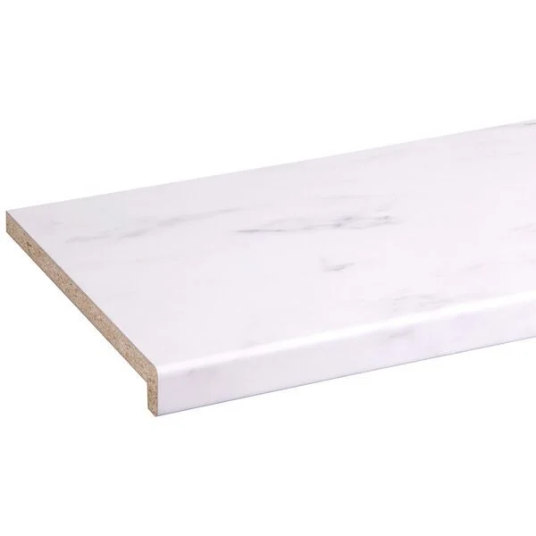 Vensterbank spaanplaat 38 mm marmer ivoor 302 x 29 cm Lage Kosten