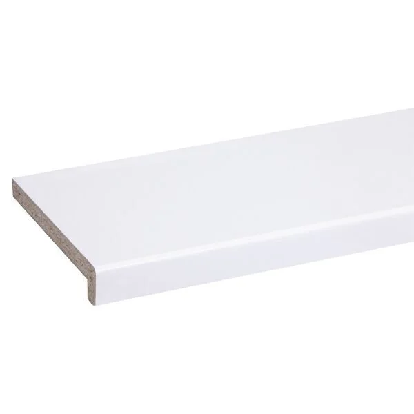 Vensterbank spaanplaat 38mm wit 20x302cm Gecertificeerd
