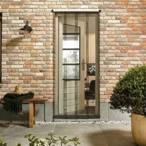 Op = Op Lamellenhor Comfort - 95 x 235cm - Grijs
