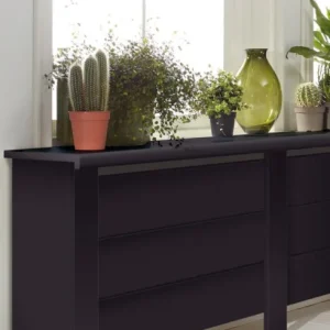 Betaalbaar Mix & Match Zwart Zijpanelen 23,5 x 110 cm