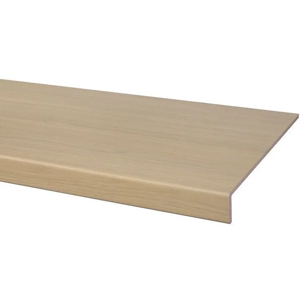 Direct Verzonden Overzettrede beige eiken 130 x 38 cm