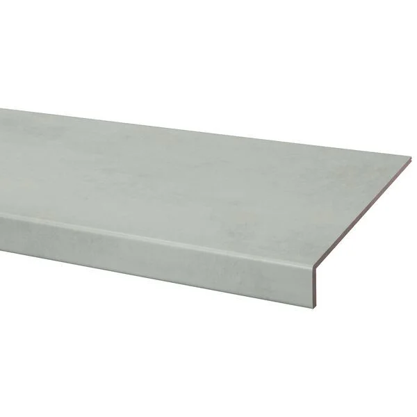 Overzettrede Beton lichtgrijs 130x38cm Direct Verzonden