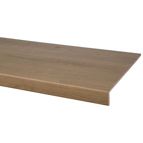 Overzettrede bruin eiken 130 x 38 cm Op = Op