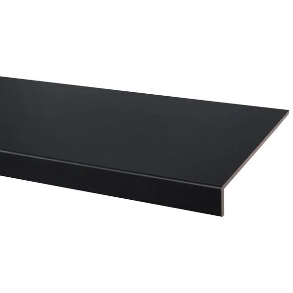 Koopje Overzettrede zwart eiken 130 x 38 cm