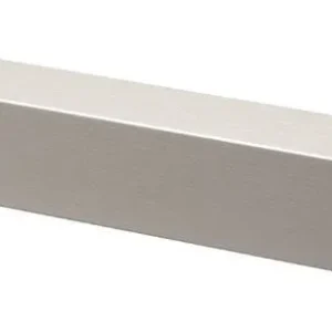 RVS-look geborstelde trapleuning vierkant 390 cm Koop Online
