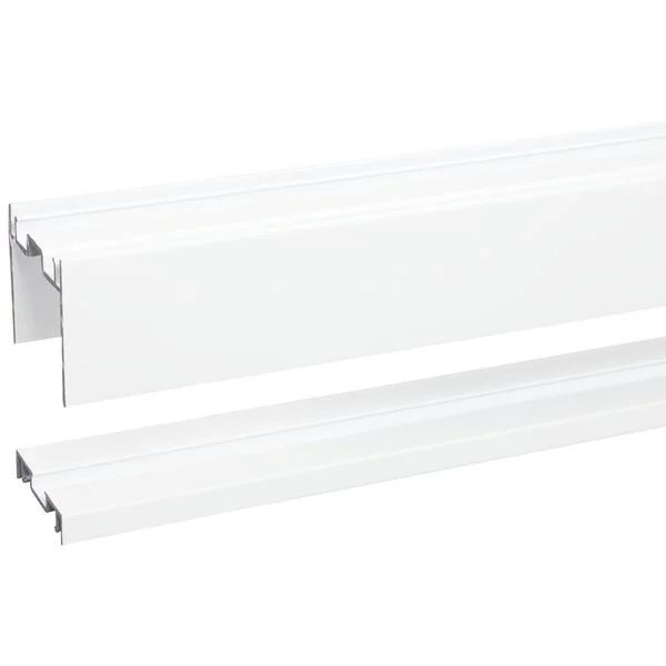 Laatste Kans Plissehordeur Comfort geleider boven+onder 150cm