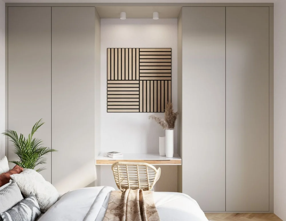Decowall Acoustic Tile natuur eiken 50x50cm 4 stuks Koopje