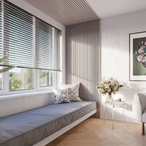 Exclusieve Aanbieding Decowall Acoustic grijs eiken 260x30cm 2 stuks