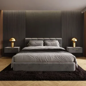 Decowall Acoustic Advanced Deluxe antraciet 260x30cm 2 stuks Actieprijs