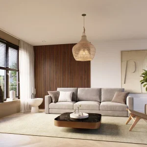 Decowall Acoustic Advanced walnoot 260x30cm 2 stuks Rechtstreeks Van De Fabrikant