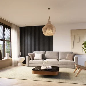 Decowall Acoustic Advanced lava eiken 260x30cm 2 stuks Laatste Kans