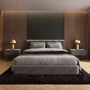 Decowall Acoustic Advanced Deluxe amandel 260x30cm 2 stuks Aanbieding