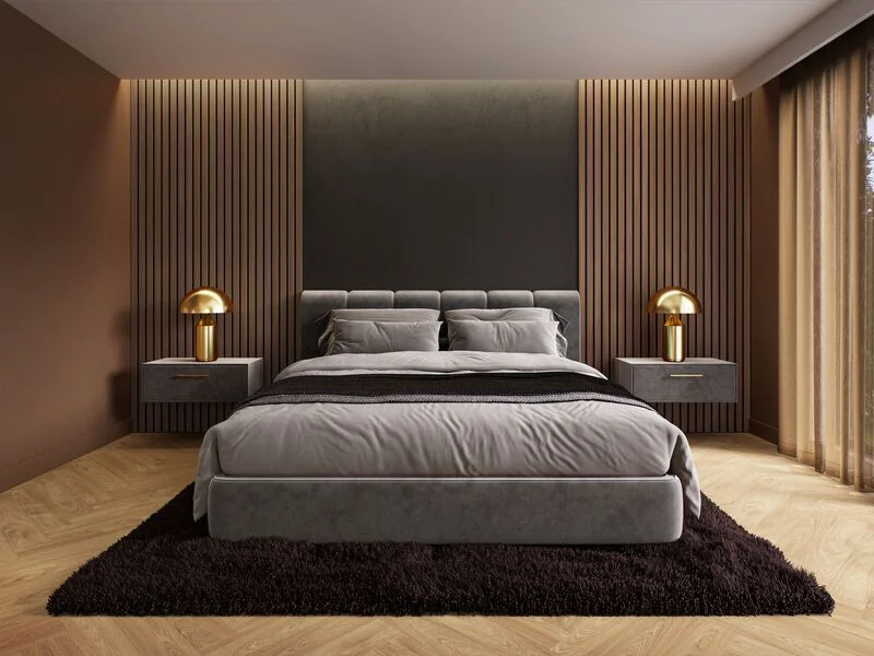 Decowall Acoustic Advanced Deluxe amandel 260x30cm 2 stuks Aanbieding