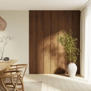 Direct Beschikbaar Decowall Acoustic Elements walnoot - 260x30cm 2 stuks