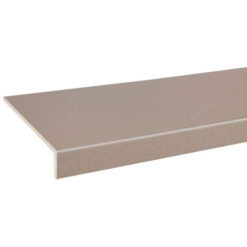 Merkproduct Overzettrede Grijs textiel 100x30cm