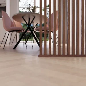 Decowall Roomdivider profiel recht 90° walnoot 2 stuks Premium