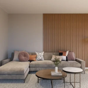 Snelle Levering Decowall Acoustic Blend Rustiek Eiken Ton-sur-ton 260x30cm 2 stuks