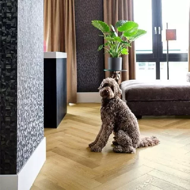 Signature PVC visgraat vloer 942x157x2,5mm 0,55 Sundsvall Oak Seizoensaanbieding