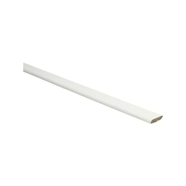 Snelle Levering Platte plint met plakstrip wit ral 9001