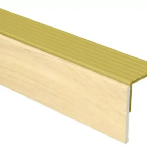 Aanbieding StairTech PVC Reno uitlooptrede 130cm Blonde Oak - goud